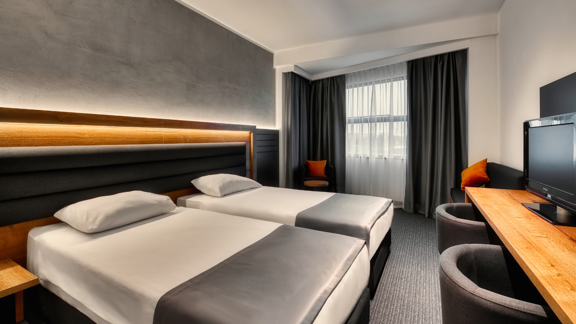 Udobna soba u Hotelu Aristos za parove i obitelji
