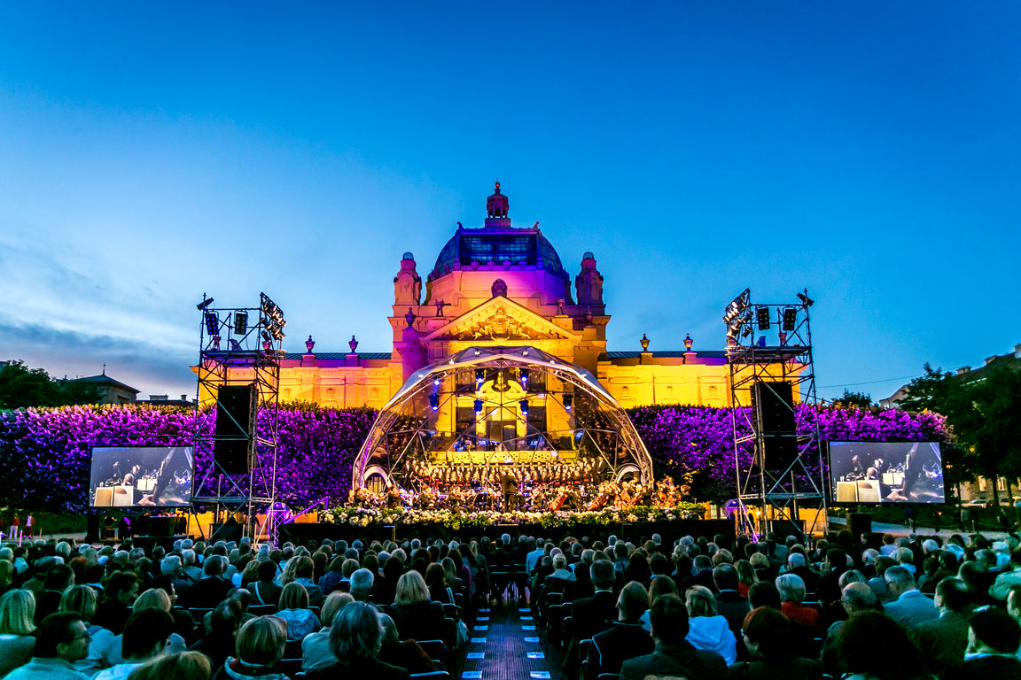 Zagreb Tomislavom trg koncert